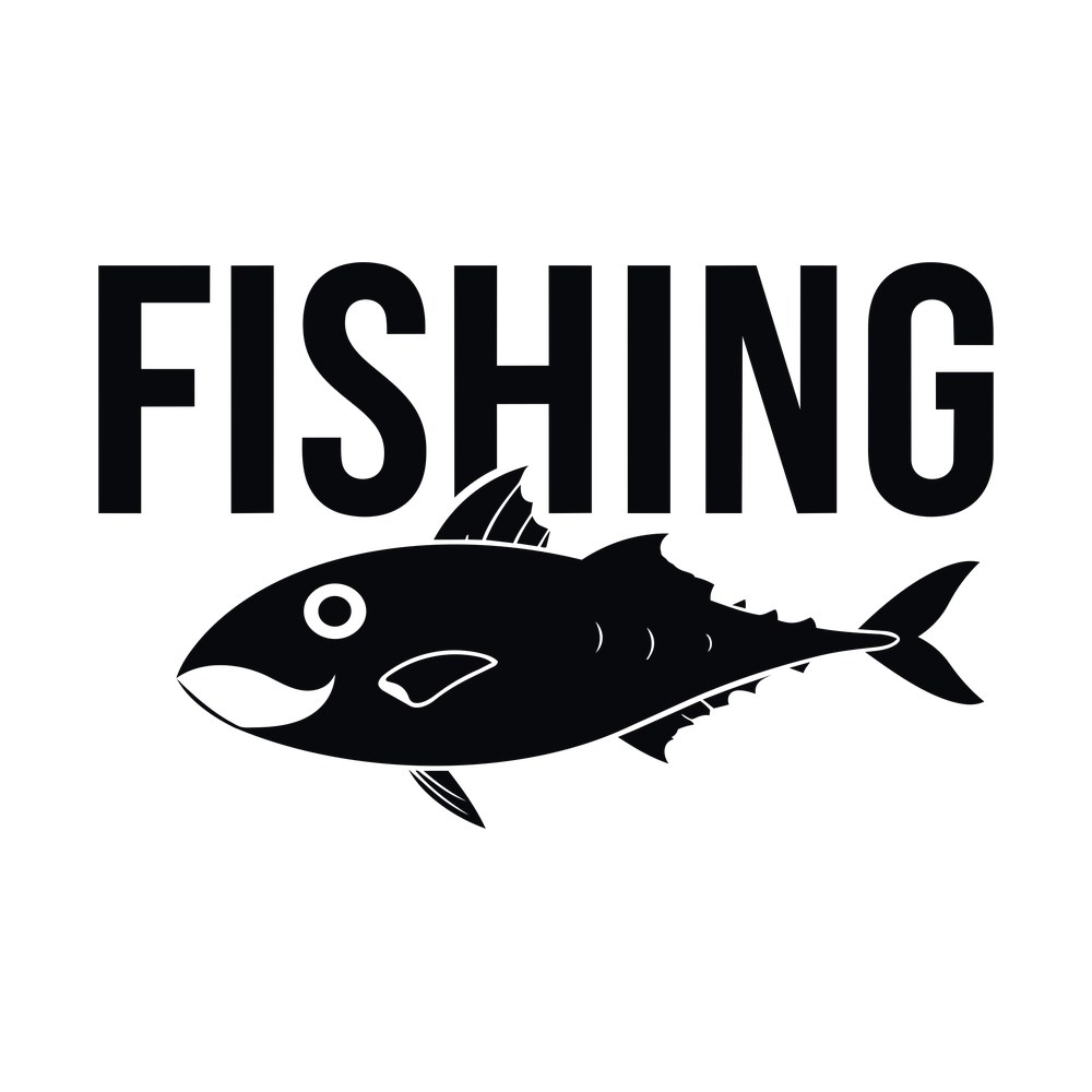 Fishing SVG cut file – SVG, PNG, DXF