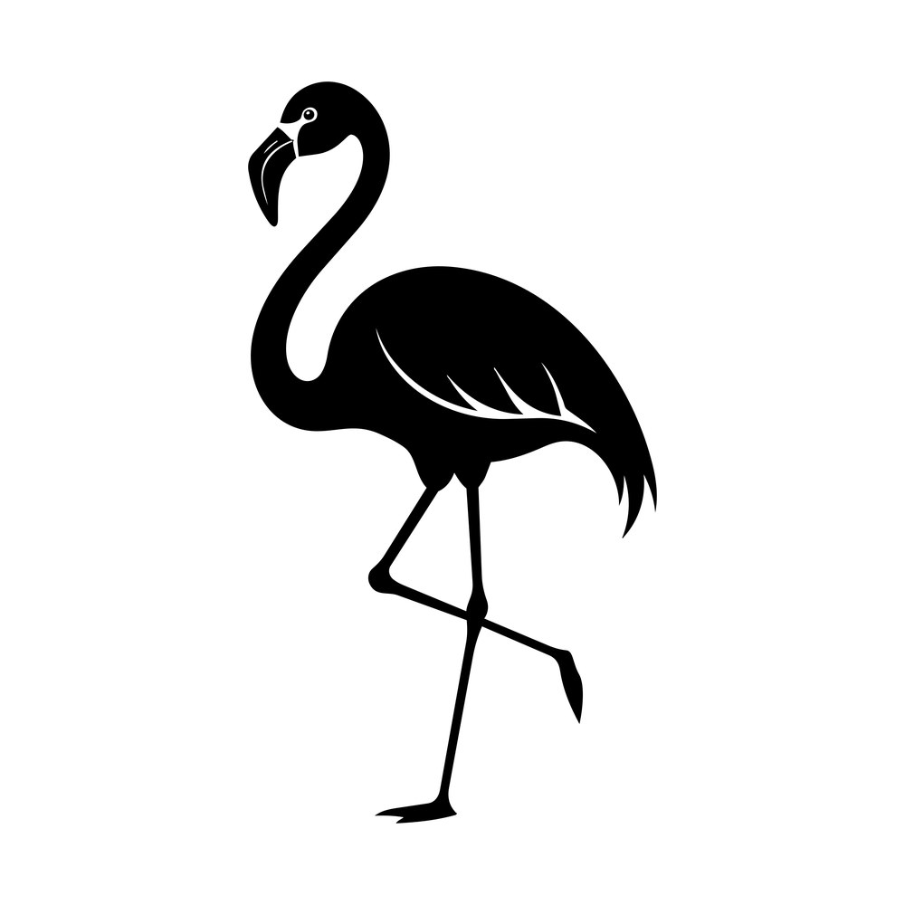 Flamingo SVG cut file – SVG, PNG, DXF