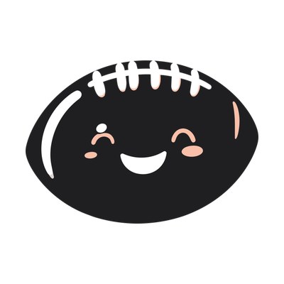 Football Cartoon Side SVG cut file