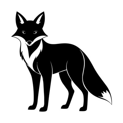 Fox Cute SVG cut file