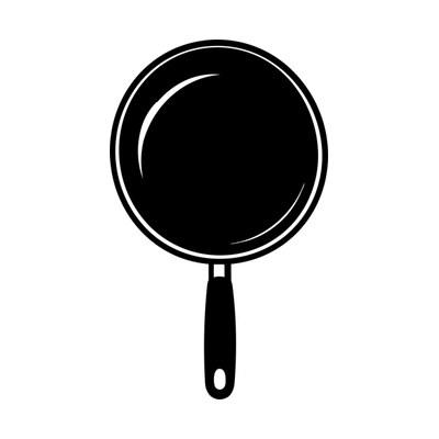 Frying Pan Icon SVG cut file
