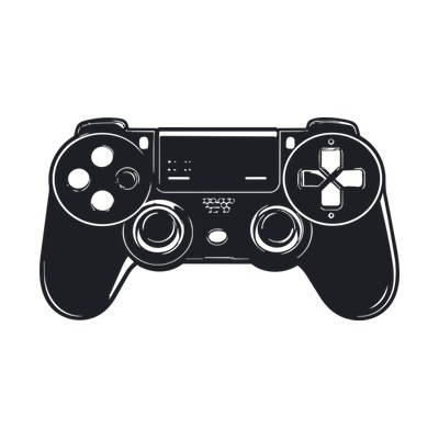 Game Console Sticker Side SVG cut file