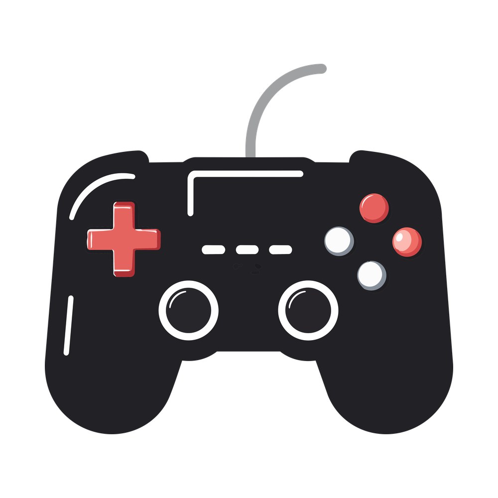 Game Controller – original artwork without the sticker border