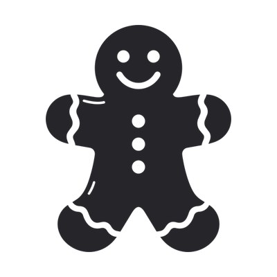 Gingerbread Man SVG cut file