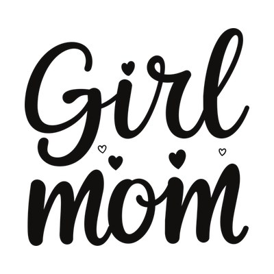 Girl Mom SVG cut file