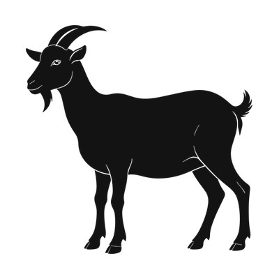 Goat SVG cut file