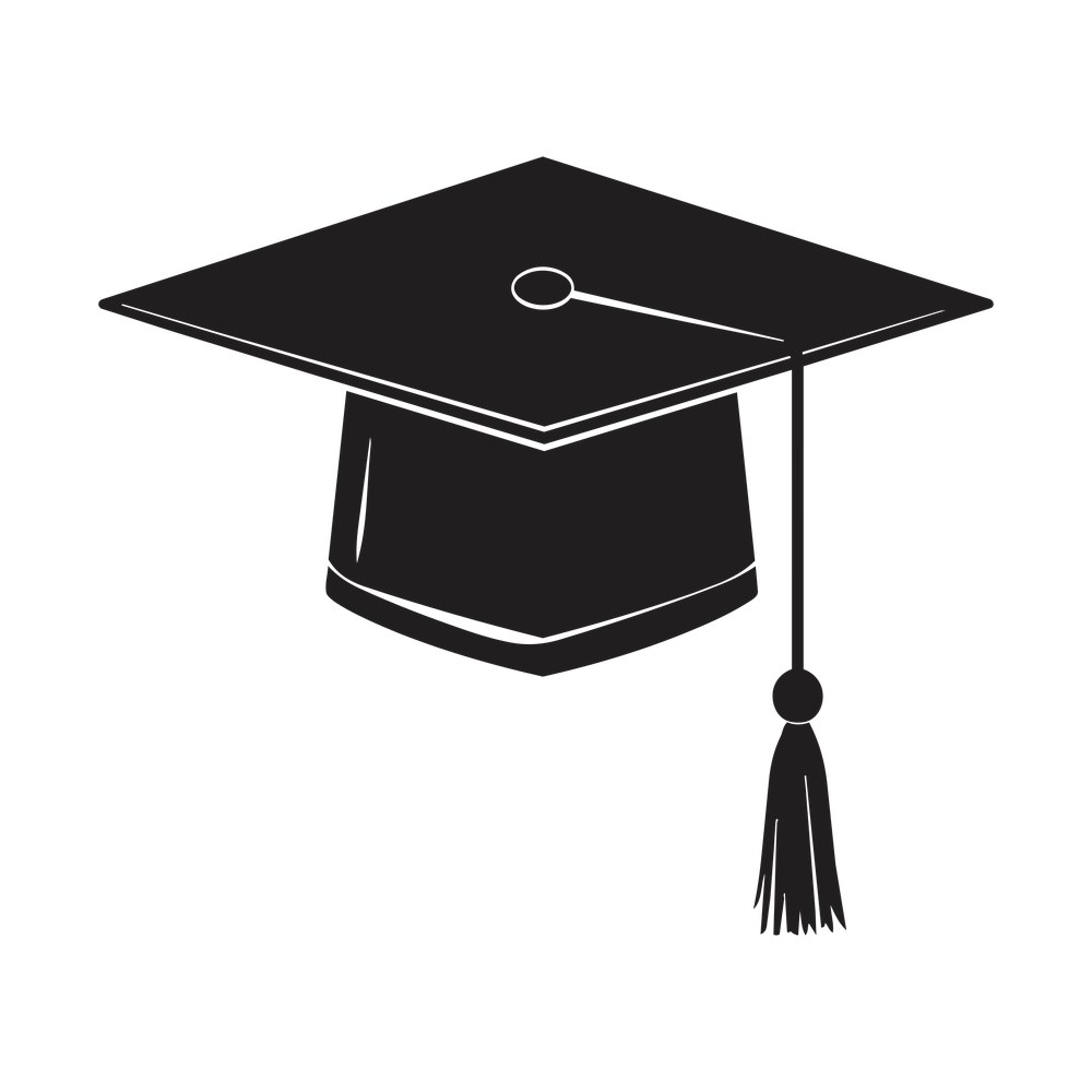 Graduation Cap SVG cut file – SVG, PNG, DXF