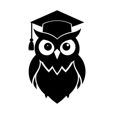 Graduation Owl SVG cut file