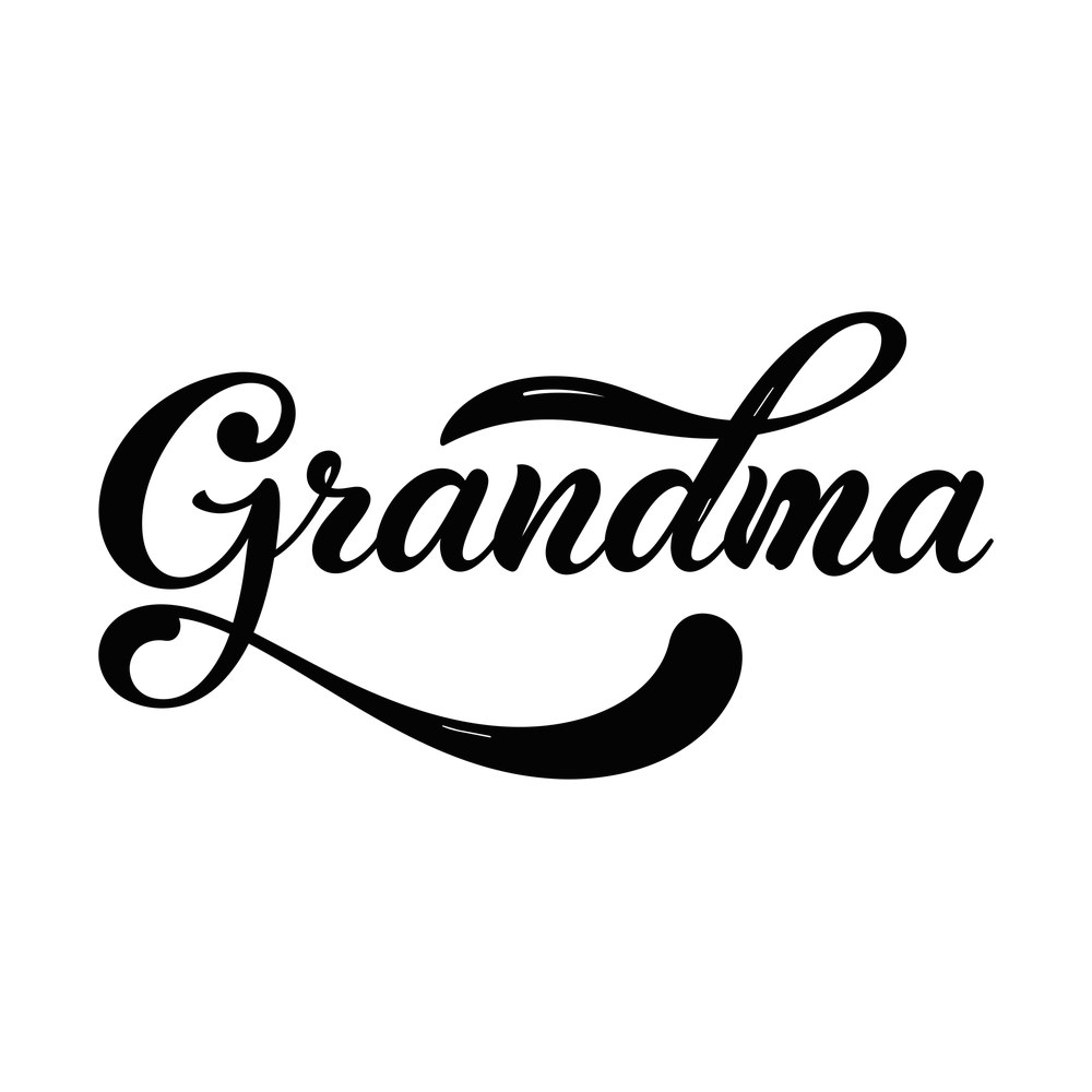 Grandma SVG cut file – SVG, PNG, DXF