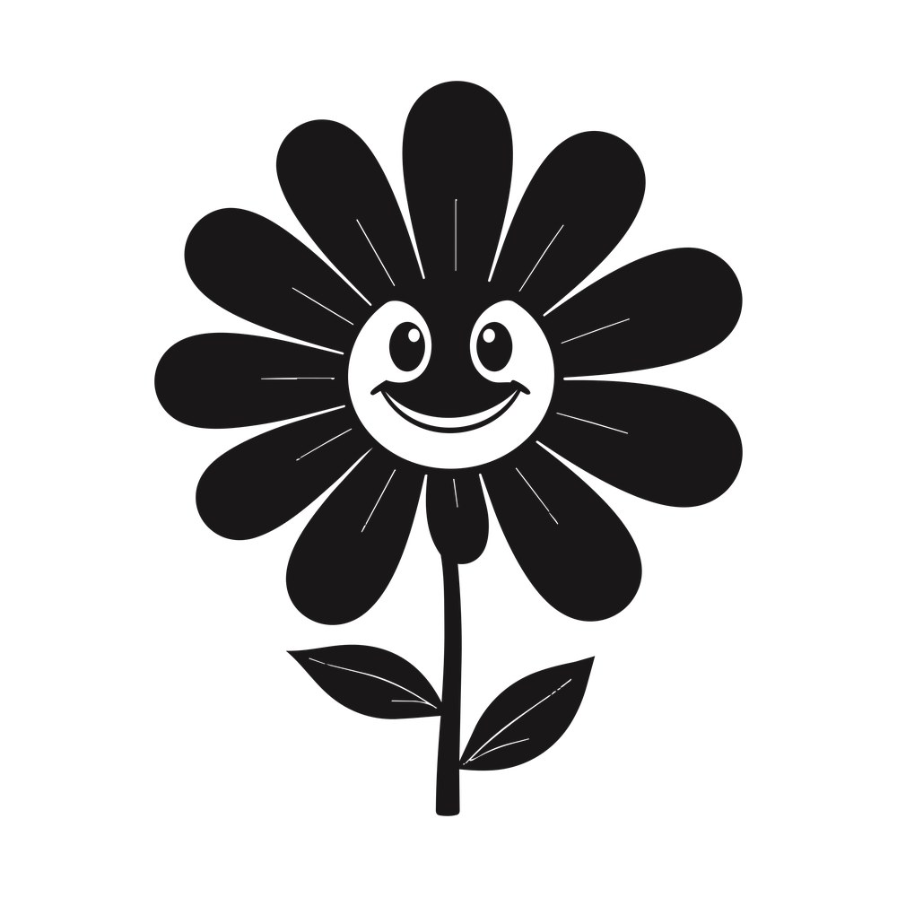 Groovy Daisy SVG cut file – SVG, PNG, DXF