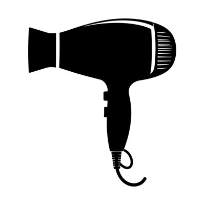 Hair Dryer SVG cut file