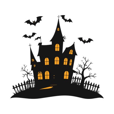 Haunted House SVG cut file