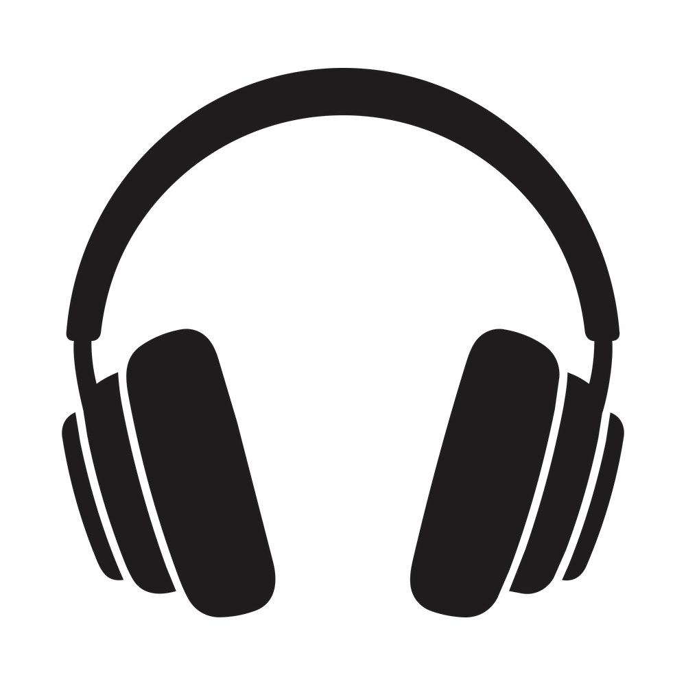 Headphones SVG cut file – SVG, PNG, DXF