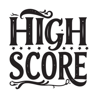 High Score Farmhouse SVG cut file