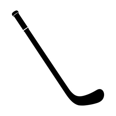 Hockey Stick Flaticon SVG cut file