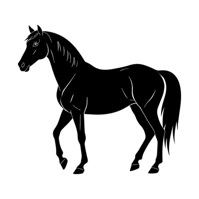 Horse SVG cut file