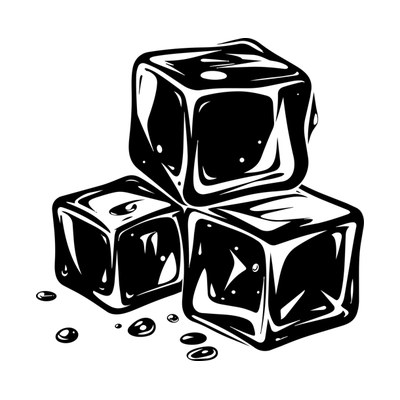 Ice Cubes SVG cut file