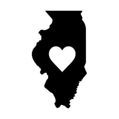 Illinois State SVG cut file