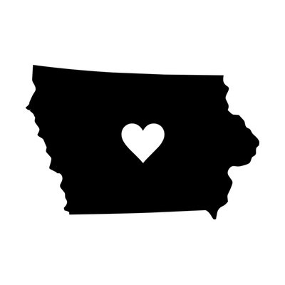 Iowa State SVG cut file