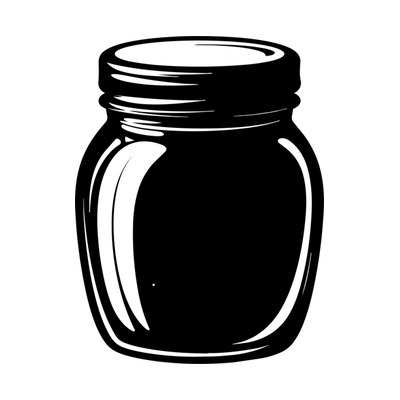 Jam Jar SVG cut file