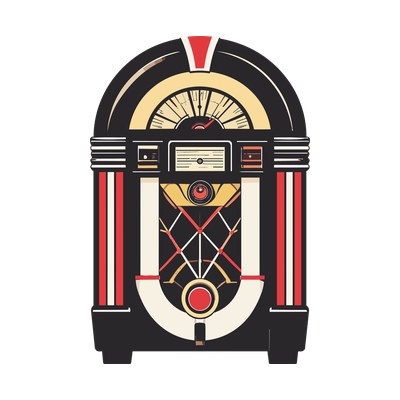 Jukebox SVG cut file