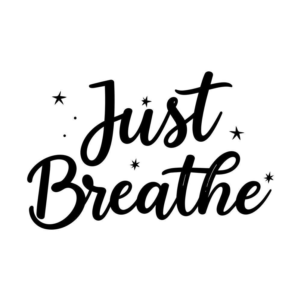 Just Breathe SVG cut file – SVG, PNG, DXF