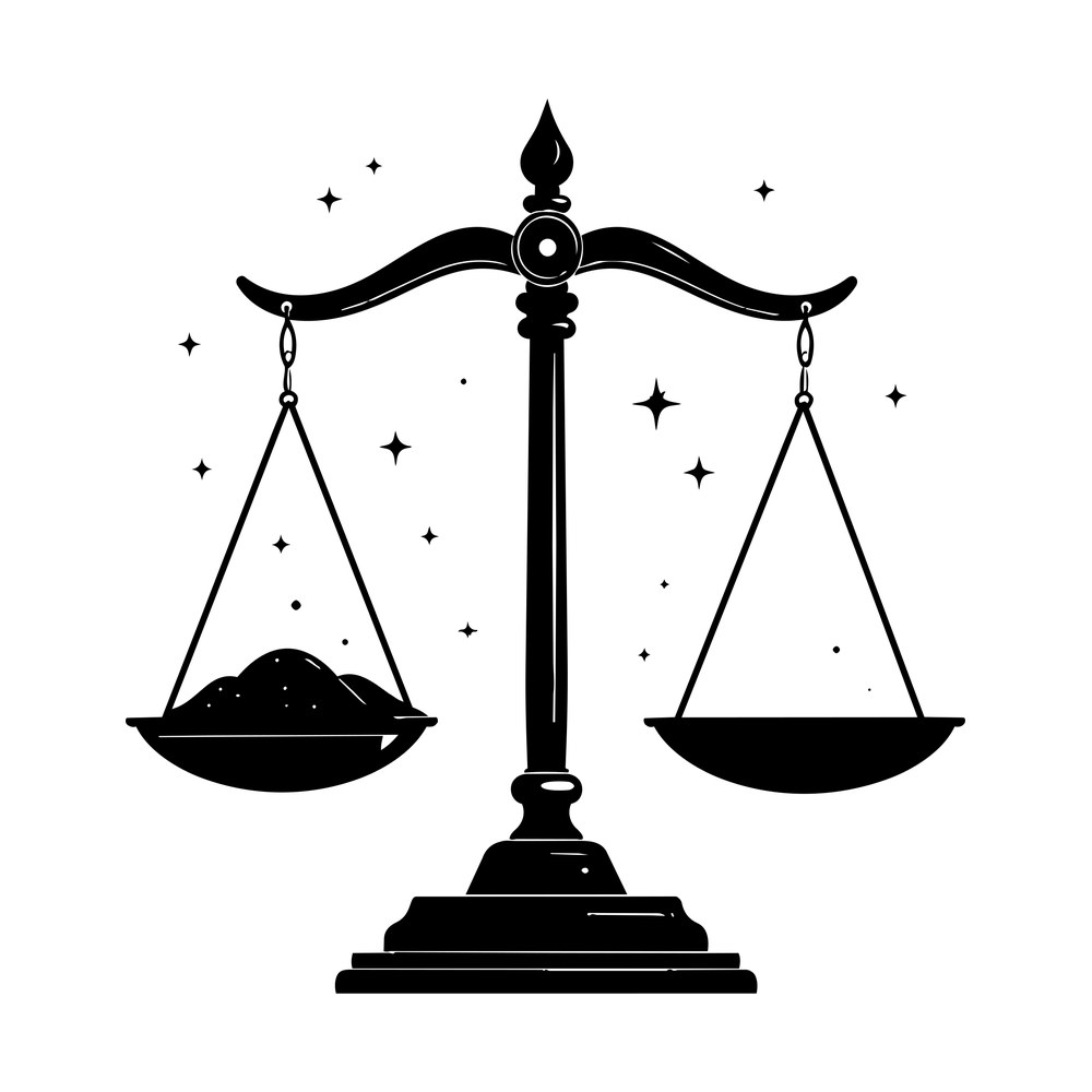 Libra Scales Zodiac SVG cut file – SVG, PNG, DXF