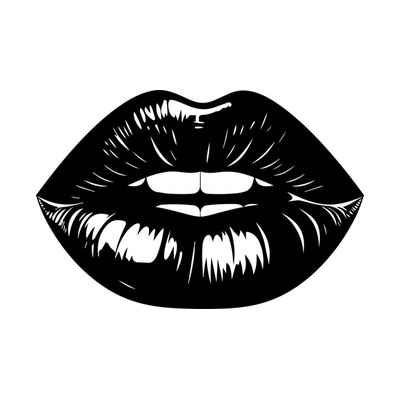 Lips SVG cut file