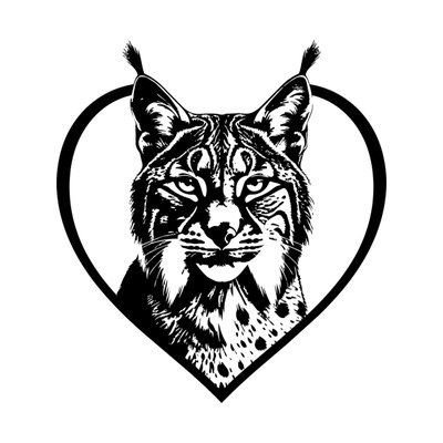 Lynx Heartframe SVG cut file