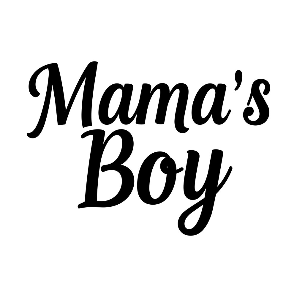 Mama's Boy SVG cut file – SVG, PNG, DXF