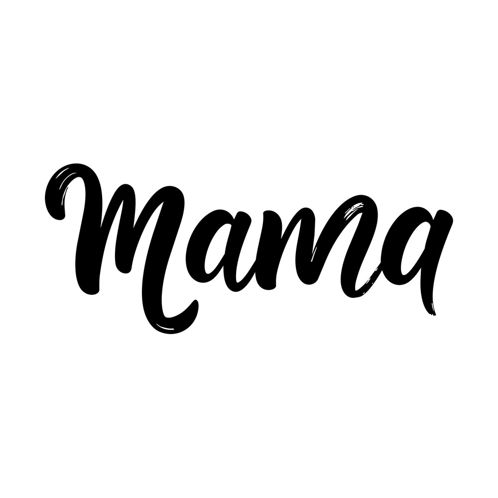 Mama SVG cut file – SVG, PNG, DXF
