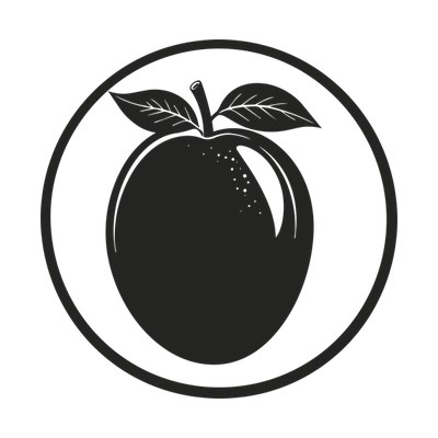 Mango Badge SVG cut file