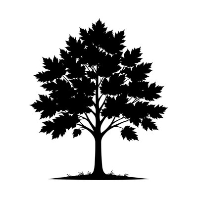 Maple Tree SVG cut file