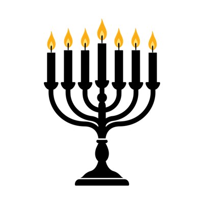 Menorah SVG cut file