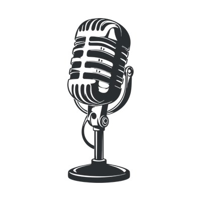Microphone SVG cut file