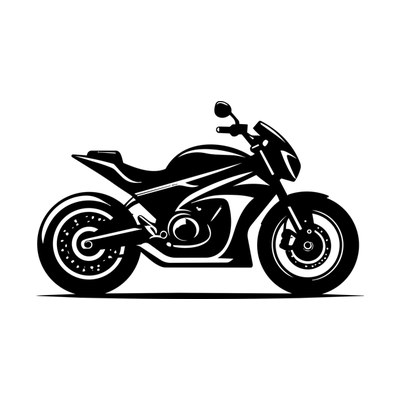 Motorcycle SVG cut file