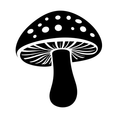Mushroom Food SVG cut file