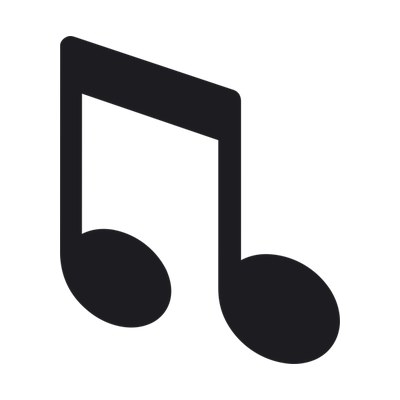 Music Note Flaticon SVG cut file