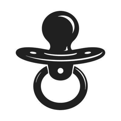 Pacifier SVG cut file