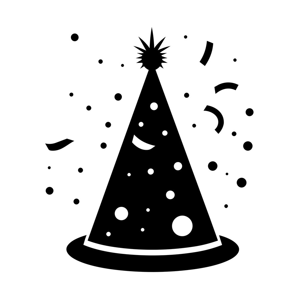 Party Hat SVG cut file – SVG, PNG, DXF