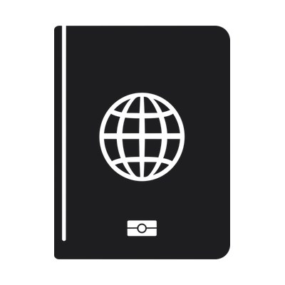 Passport SVG cut file