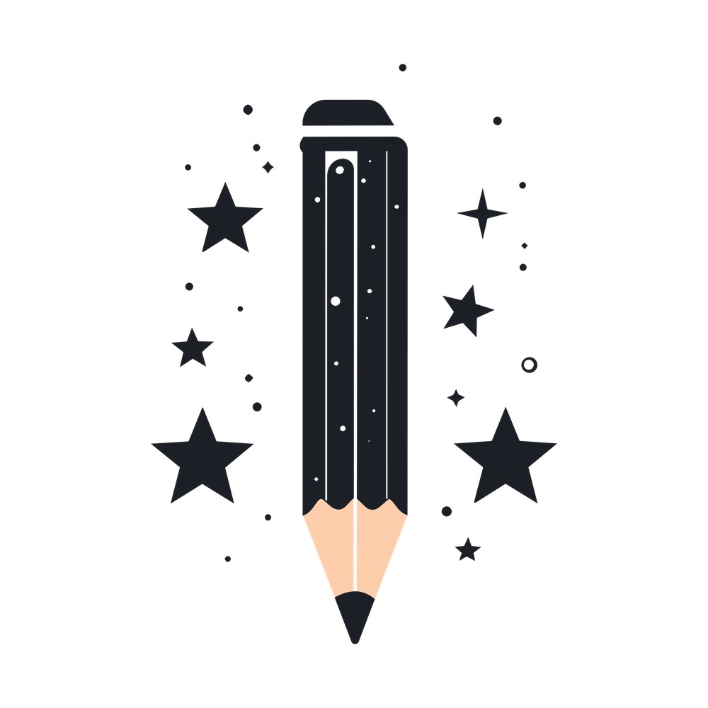 Pencil SVG cut file – SVG, PNG, DXF
