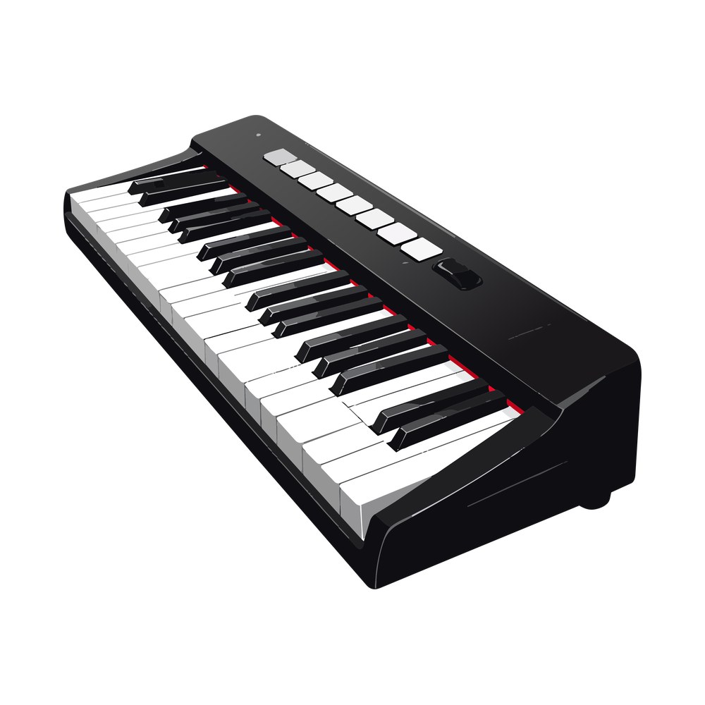 Piano Keys Sublimation PNG + SVG – SVG, PNG