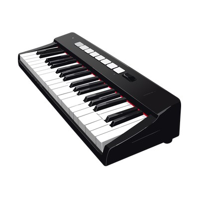 Piano Keys SVG cut file