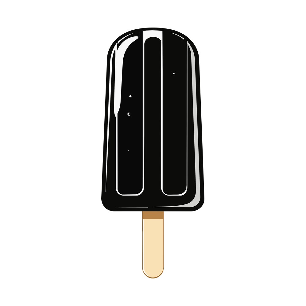 Popsicle – original artwork without the sticker border
