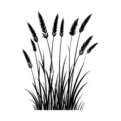 Prairie Grass SVG cut file