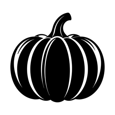 Pumpkin Plain SVG cut file