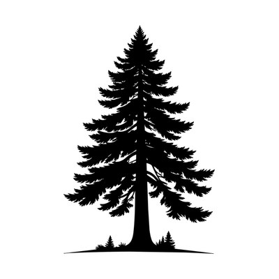 Redwood SVG cut file