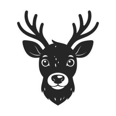 Reindeer SVG cut file