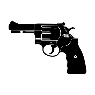 Revolver SVG cut file